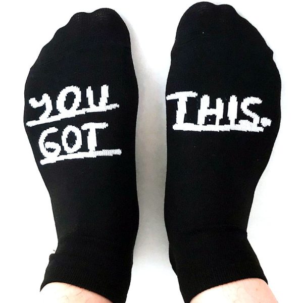 You Got This Socks in Black For Discount