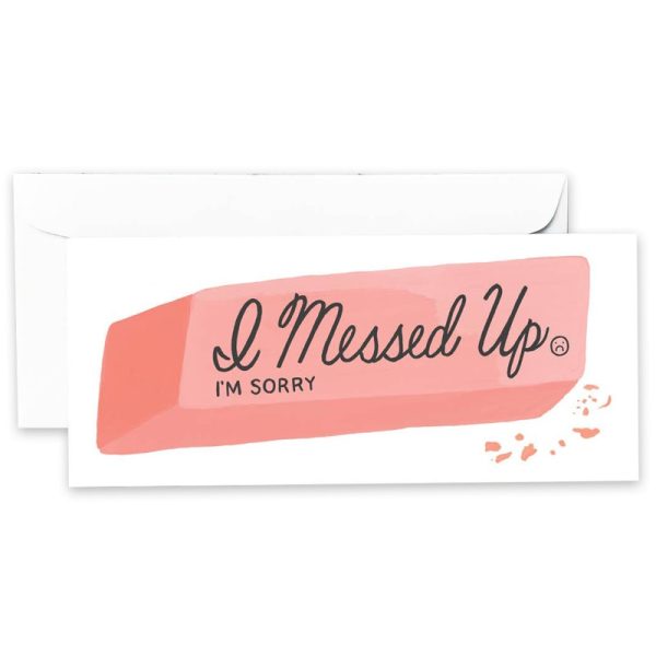 Oops Eraser Card Sale