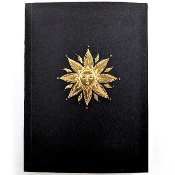 Notebook with Foil Embossed Sun For Discount