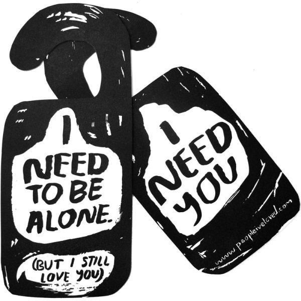 Alone Time Door Hanger Online