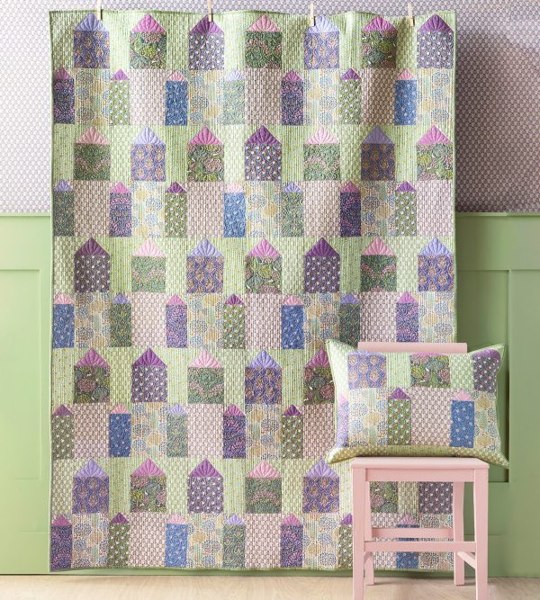 Tilda s Sanctuary Quilt Kit in Cool - Sanctuary Collection by Tilda Fabrics For Sale