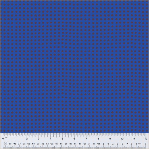 Ruby and Bee Blenders - Dots in Majorelle Ink - Heather Ross - 54417-30 - Half Yard Online Sale