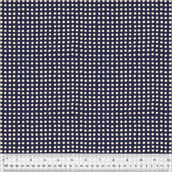 Ruby and Bee Blenders - Dots in Night Sky Blush - Heather Ross - 54417-34- Half Yard For Sale