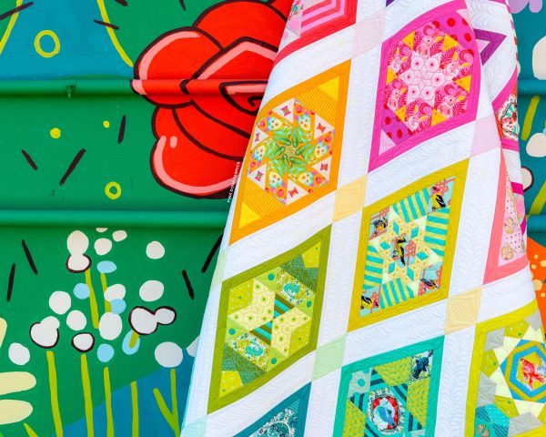 Limited Edition Queen of Diamonds Quilt Kit (Tula Pink) - Fabric Only Online - Image 2