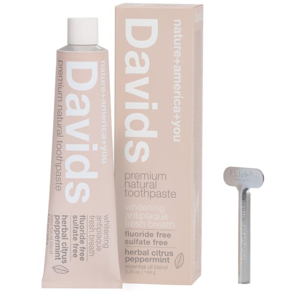 Premium Natural Toothpaste - Herbal Citrus Peppermint Online now
