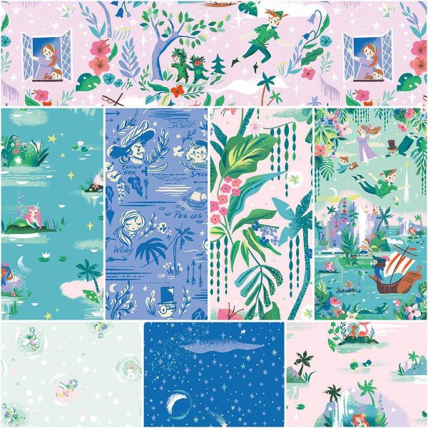 Forever Neverland Full Yard Bundle, 8 Pieces {in Princess} - by Jill Howarth (Preorder) Online