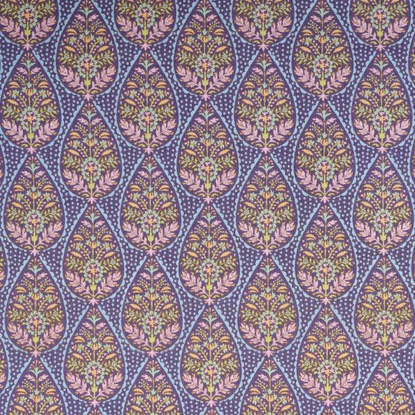 Sanctuary - Adina in Eggplant - Tilda Fabrics - TIL100571 - Half Yard Online - Image 2