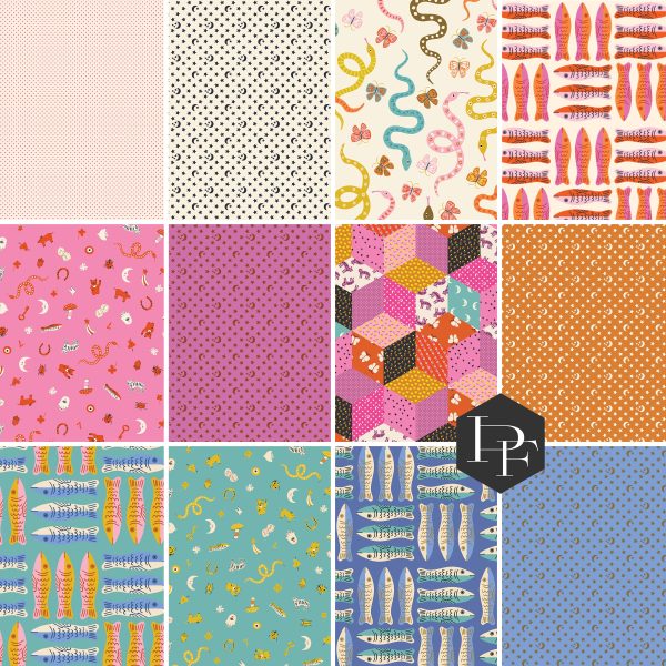 Ooh Lucky Lucky Half Yard Bundle, 12 Pieces - by Alexia Abegg (Preorder) on Sale
