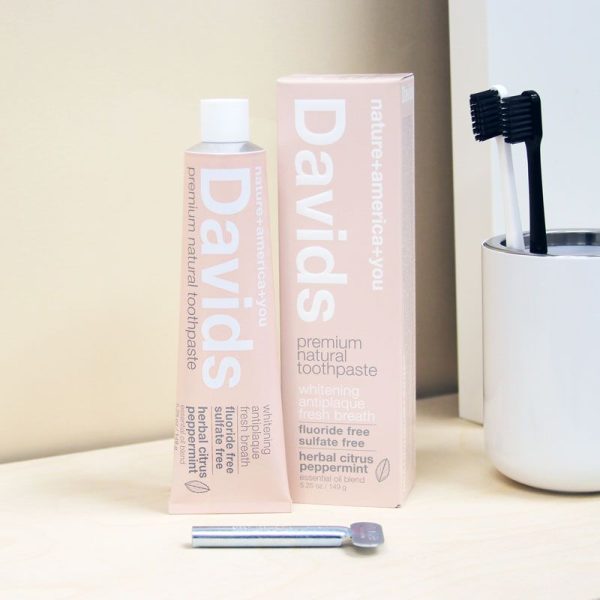 Premium Natural Toothpaste - Herbal Citrus Peppermint Online now - Image 2